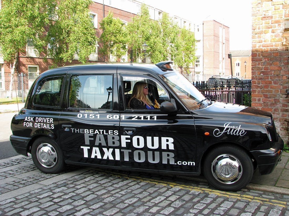 beatles tour liverpool taxi